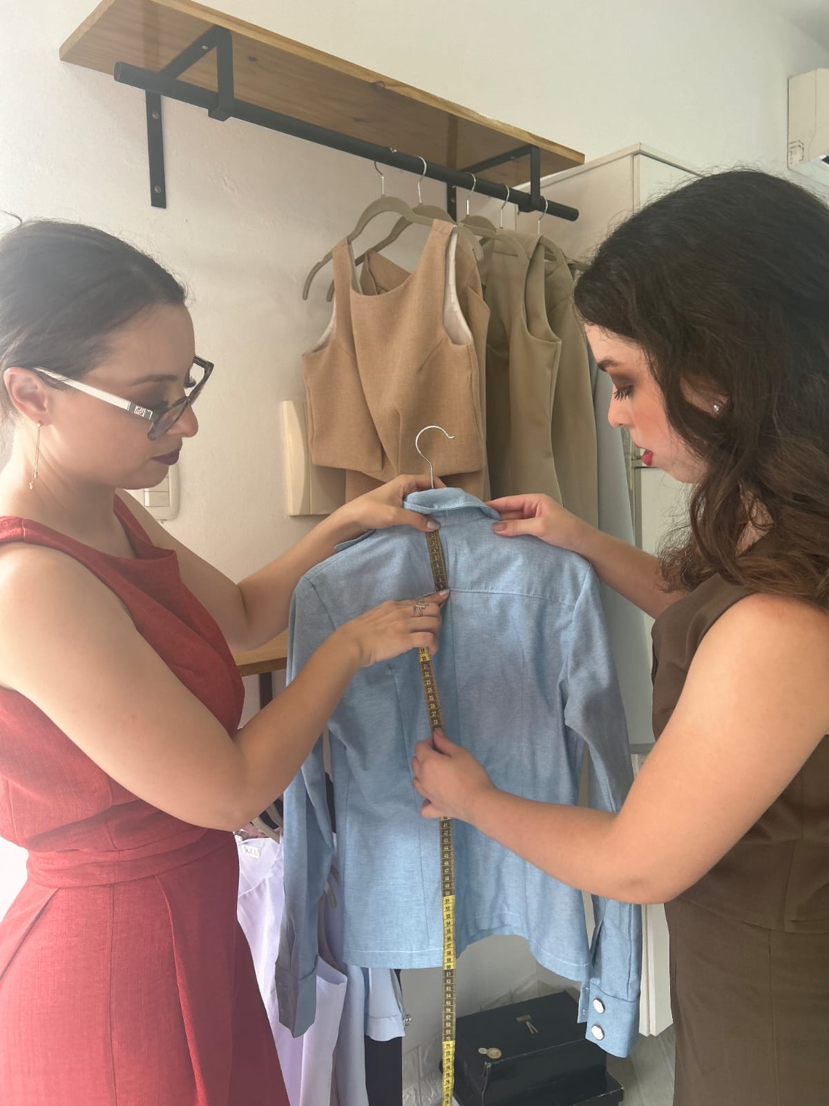 Processo de medição de peça em atelier